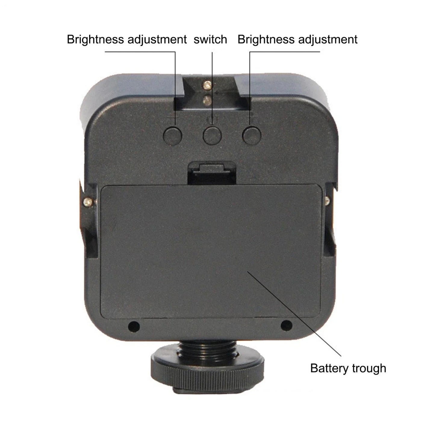 Ay-49 Vlogger Video Making Kits Vlog Microphone Led Fill Light Mini Tripod