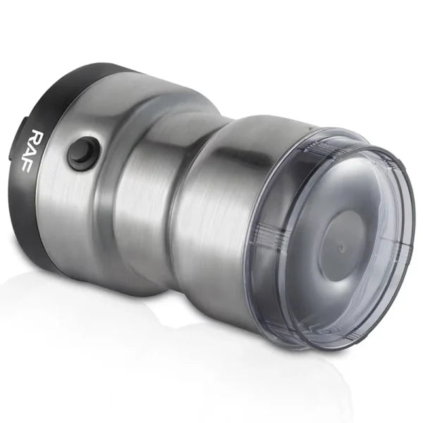 Raf R.7113 Multi Purpose Electric Coffee Grinder Automatic Coffee Spice Bean Grinder Stainless Steel 85g