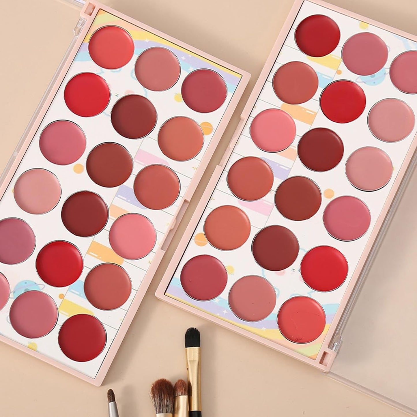 Moccallure Professional 18-colors Lipstick Kit – Long-lasting, Hydrating & Compact