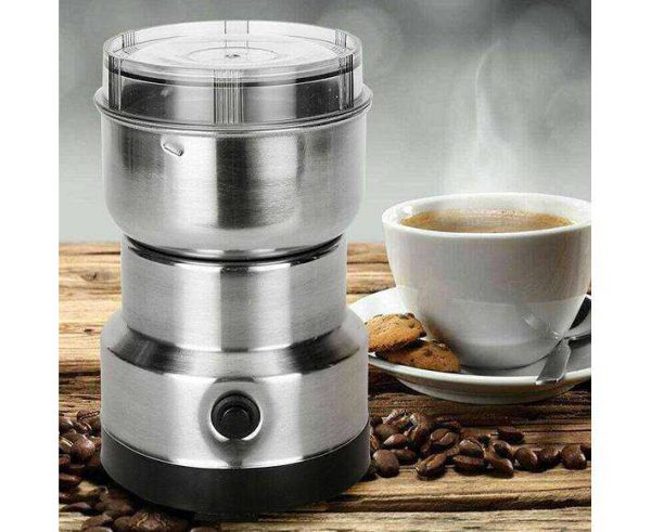 Raf R.7113 Multi Purpose Electric Coffee Grinder Automatic Coffee Spice Bean Grinder Stainless Steel 85g