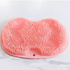 Shower Foot & Back Scrubber Mat, Wall Stick Suction