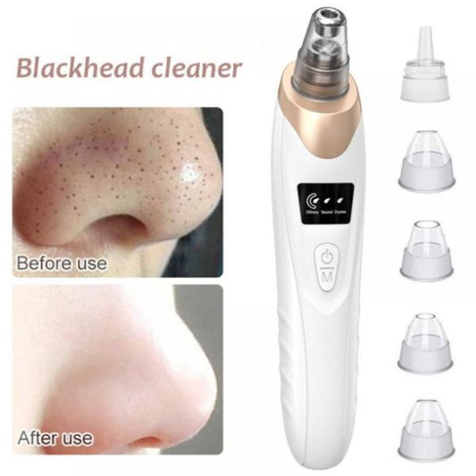Face Vacuum Suction Blackhead Remover Pore Cleaner | Electric Deep Cleansing Tool