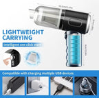 3 In 1 Portable Vacuum Cleaner- Durable Wireless Vacuum -duster Blower Air Pump