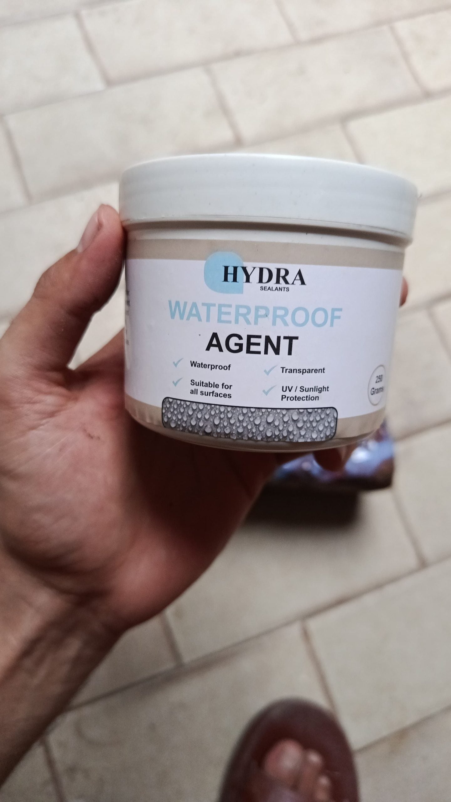 Hydra Waterproof Agent | Waterproofing Agent For Wall & Floor – With Brush