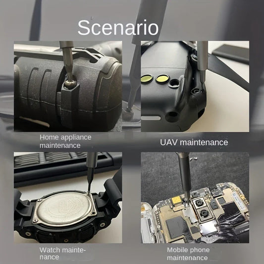 24 In 1 Precision Mini Magnetic Screwdriver Set, 24 In 1 Tool Kit, The Ultimate Electronic Repair Tool Kit For Phone