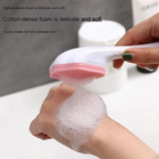 Silicone Face Scrubber Exfoliating Brush, Manual Handheld Massager, Facial Cleansing And Blackhead