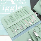 16-piece Manicure & Pedicure Kit – Premium Stainless Steel Nail Care Set For Hand, Foot & Facial Grooming