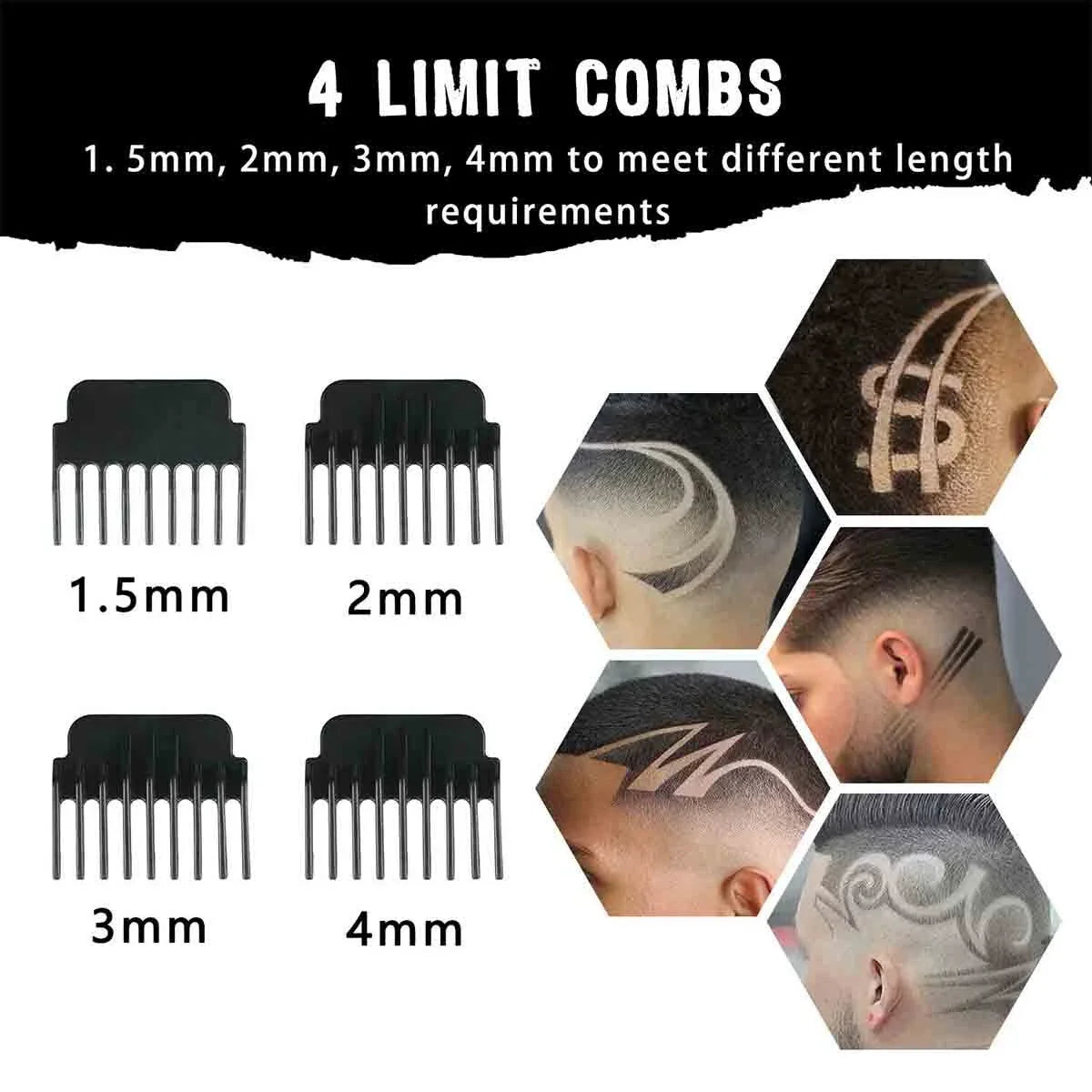 Metal Body – Vintage T9 Trimmer And Hair Clipper Cutting Machine For Men | Dragon Design