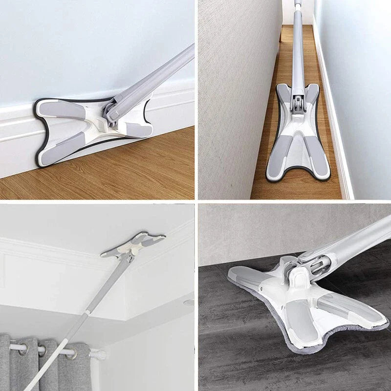 X Mop Manual Extrusion Hand-free Flat Squeeze