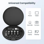 Multifunctional Data Cable Set 60w Fast Charging Cable For Android & Iphone