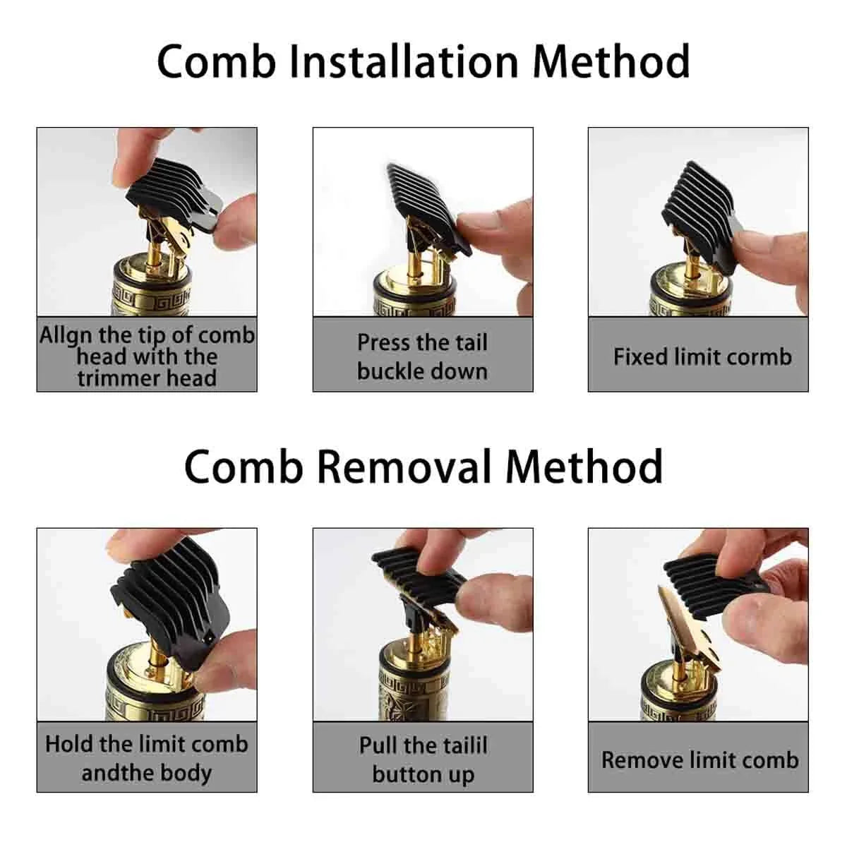 Metal Body – Vintage T9 Trimmer And Hair Clipper Cutting Machine For Men | Dragon Design