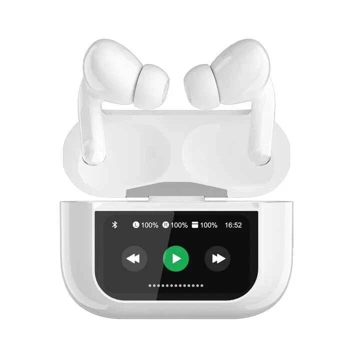 Airpods A9 Pro – Anc & Enc Noise Reduction, Touch Control, Boosted Bass, Wireless Earbuds For Android & Ios